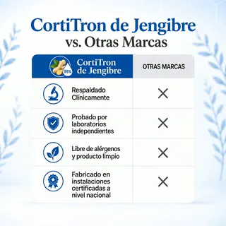 Cortitron - Cápsulas Premium a Base de Jengibre