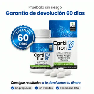 Cortitron - Cápsulas Premium a Base de Jengibre